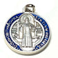 St. Benedict Enamel 1"1/4 Medal Catholic Exorcism - Blessed By Pope-Catholically