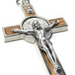 St. Benedict High Quality 3 WOOD Crucifix - Exorcism - Cross - Blessed - Catholically