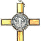 St. Benedict High Quality 3" Wood Crucifix - Exorcism - Cross - Blessed-Catholically