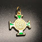 St. Benedict  medal - Cross Blessed by Pope Francis - Pendant - San Benito HQ - Catholically