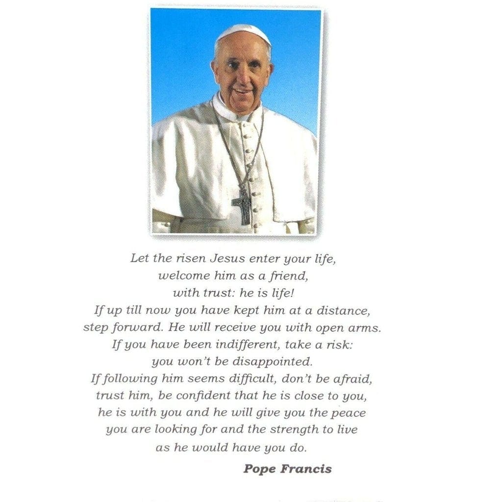 St. Benedict Plaque Blessed By Pope Francis - Placa De San Benito-Catholically