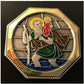 St. Christopher Car Magnet Saint Christopher Blessed By Pope-Catholically