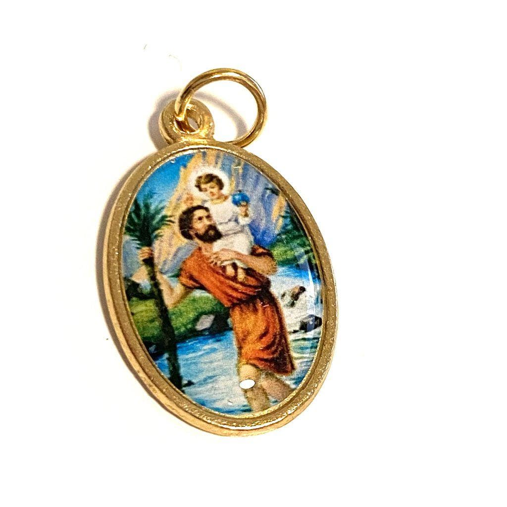 St. Christopher Medal - Patron Saint of Travelers - Pendant-Catholically