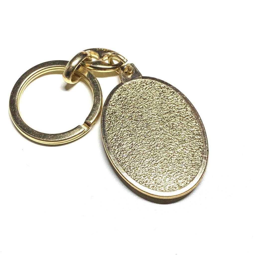St. Christopher Silver Catholic Key Ring Keychain Keyring Blessed By Pope-Catholically