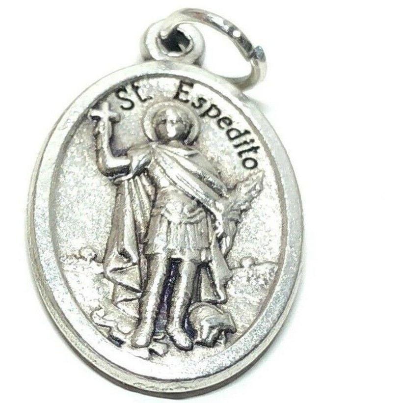 St. Expedito Expeditis Expedite Medal - Saint Expeditus - Pendant -Expedit-Catholically