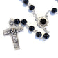 St Father Pio Blessed Rosary-Chain w/ 2nd Class Free Relic Padre Pio-Catholically