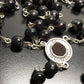 St Father Pio Blessed Rosary-Chain W/ 2Nd Class Free Relic Padre Pio-Catholically
