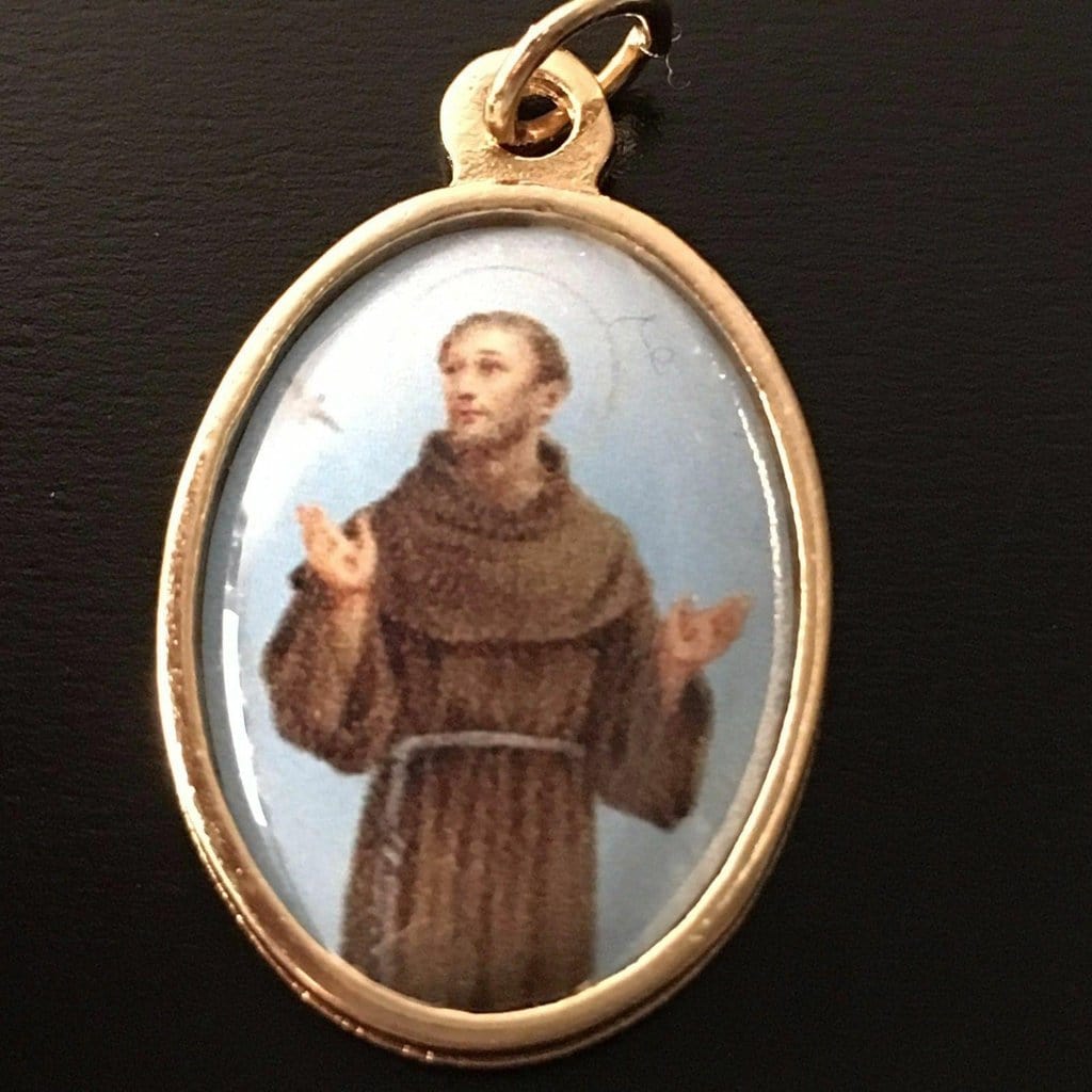 St. Francis Medal - Blessed By Pope Francis - Catholic Pendant-Catholically