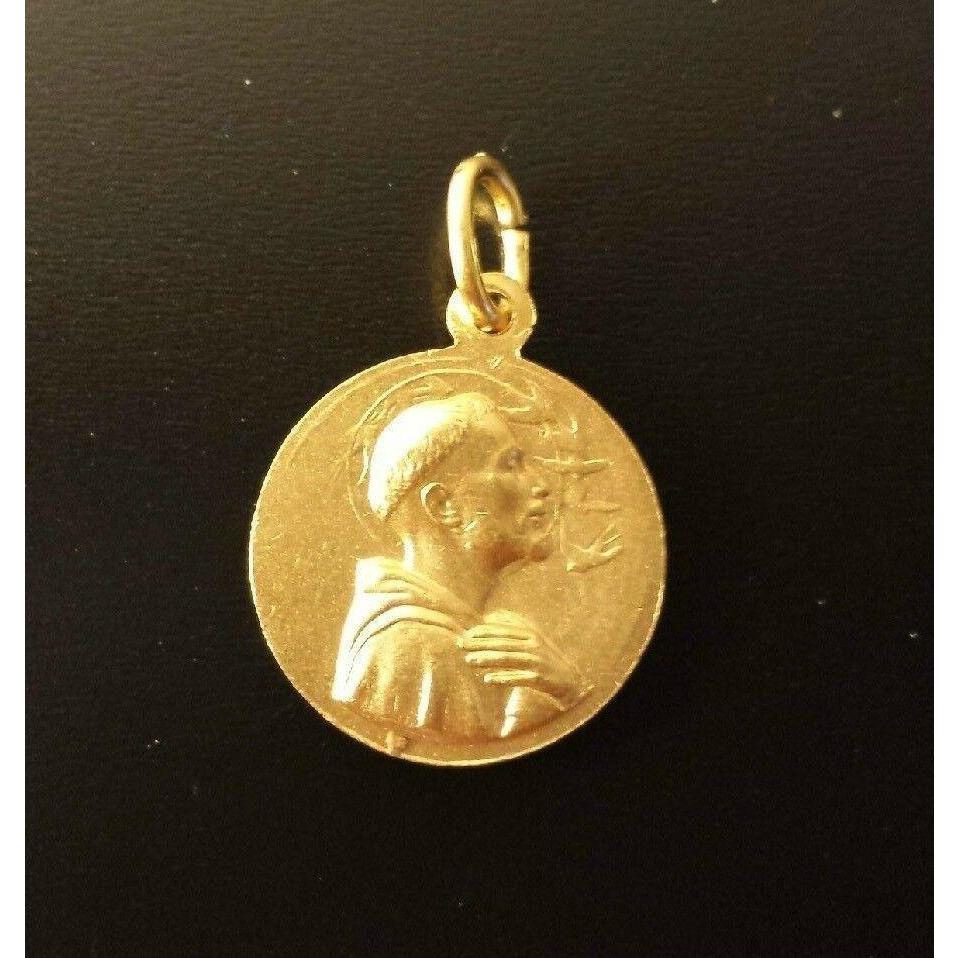 St Francis Of Assisi - Franciscan Medal - Blessed By Pope Francis-Catholically