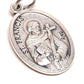 St. Francis & Pope Francis Silver Oxidized Medal Pendant Blessed By Pope-Catholically