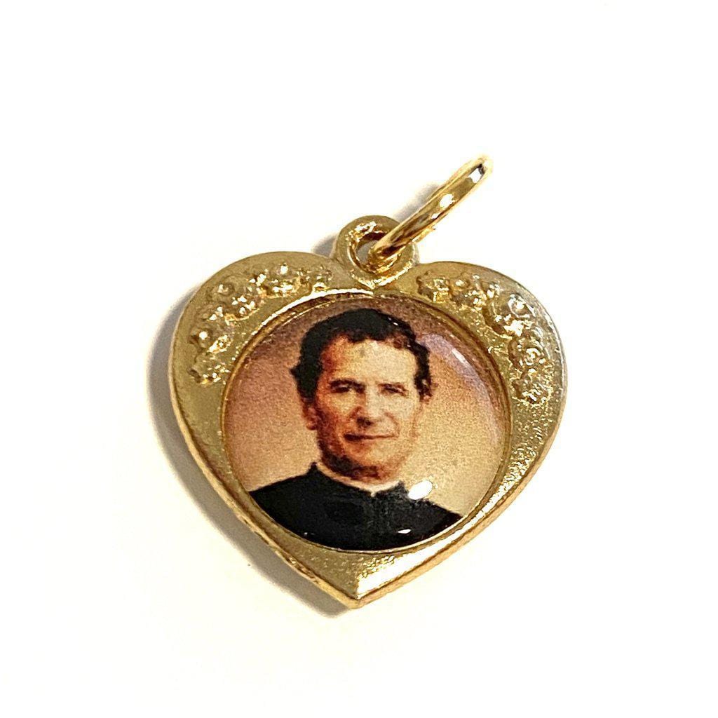 St. John Bosco - Medal - Catholic Charm - Pendant - Mary Help Of Christians-Catholically