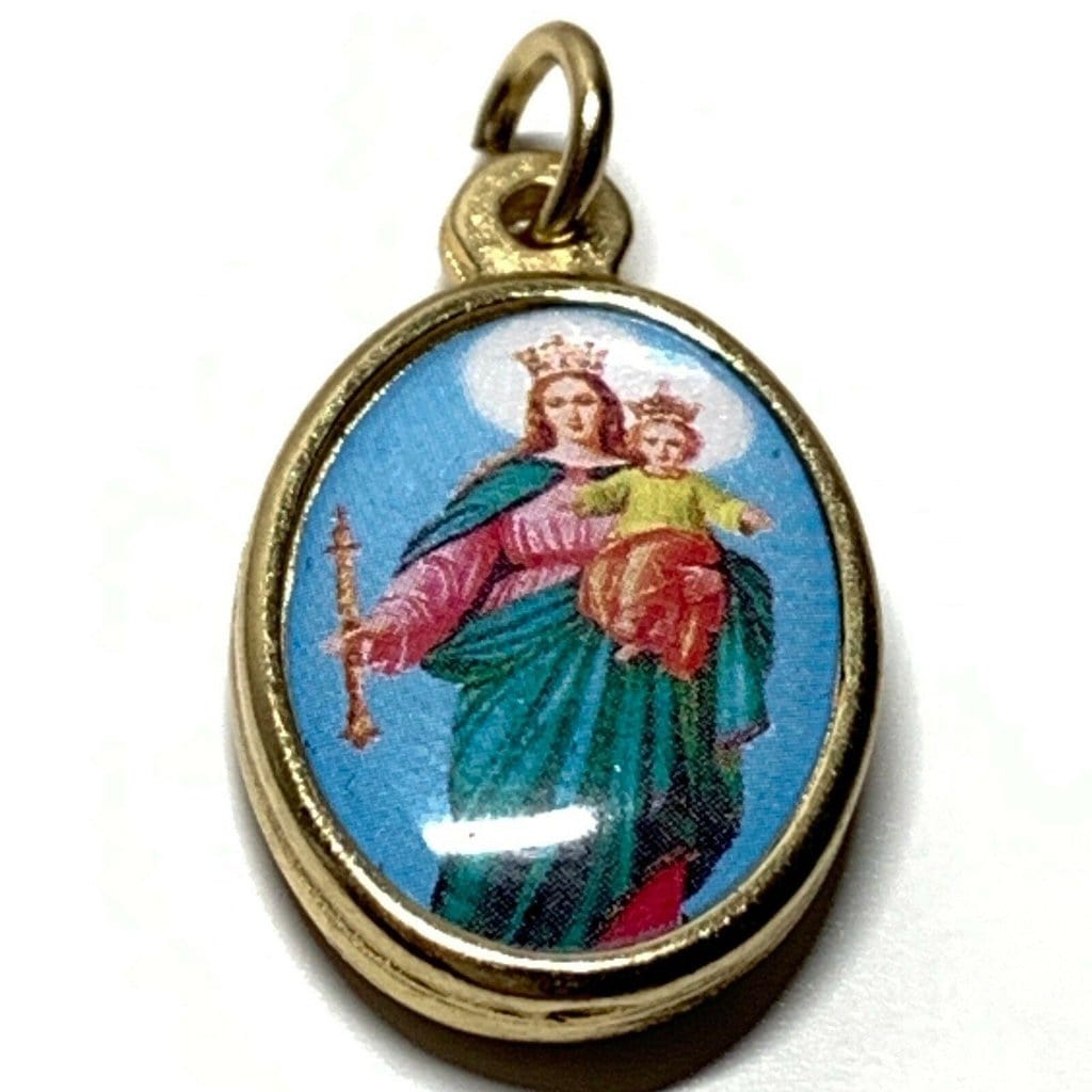 St. John Bosco - medal - Pendant - Charm - Salesian - Mary Help of Christians - Catholically