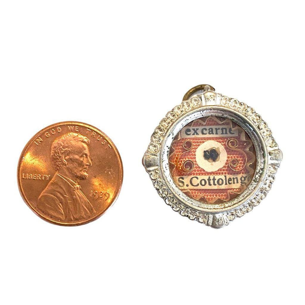 St. Joseph Cottolengo Vintage Relic - Medal - Pendant-Catholically