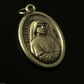 St. Mary Faustyna Kowalska  Faustina  Silver Oxidized Medal Pendant - Catholically
