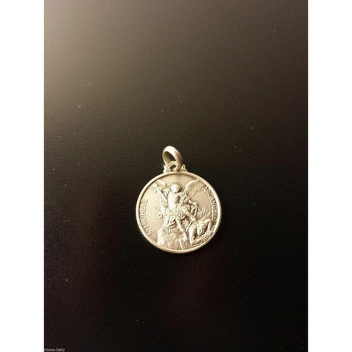 Sterling Silver Saint Michael Medal Patron of Police - Blessed by Pope ...