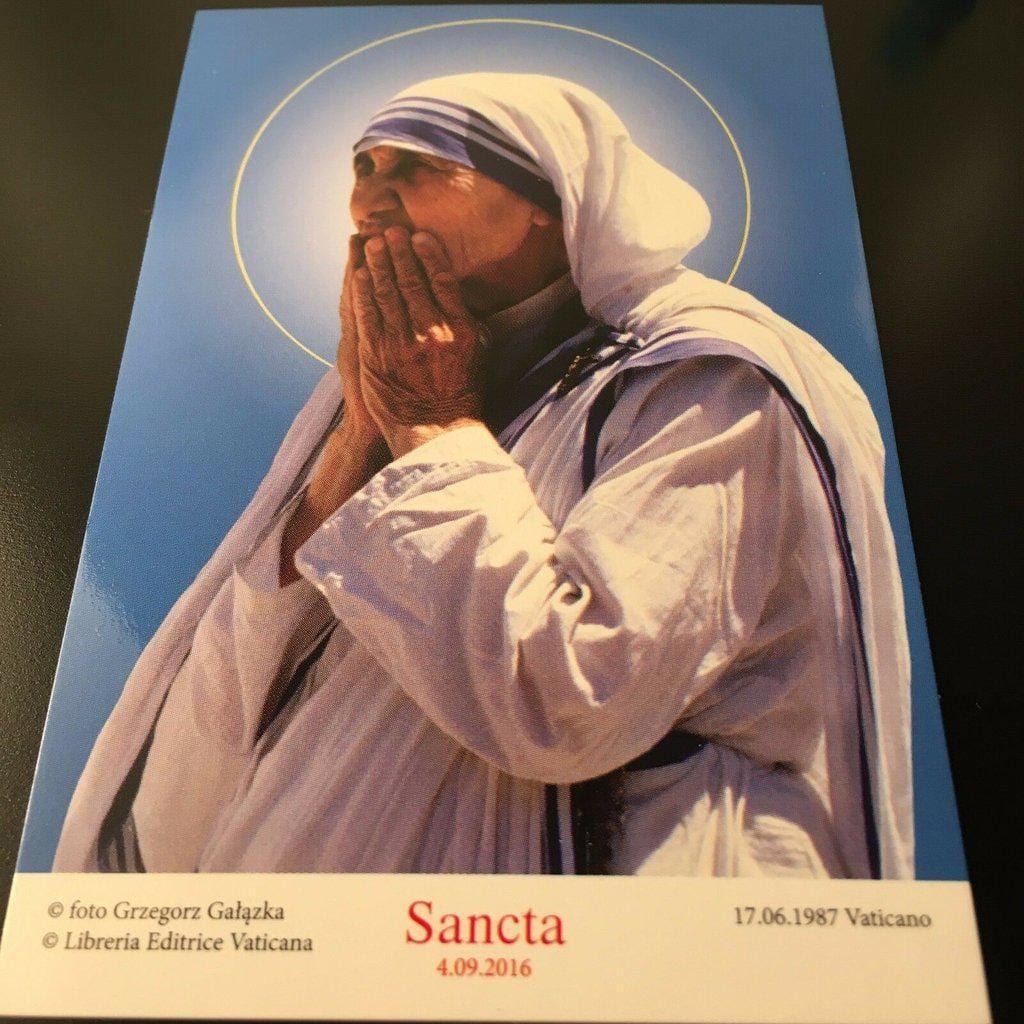 St. Mother Teresa -San Madre Teresa Calcutta -Medal -Pendant -Charm -Blessed - Catholically