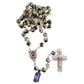 Catholically Rosaries St. Padre Pio Black Rosary Blessed By Pope with Relic