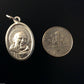St. Padre Pio Ex-Indumentis Medal W/ 2Nd Class Free Relic Blessed By Pope-Catholically