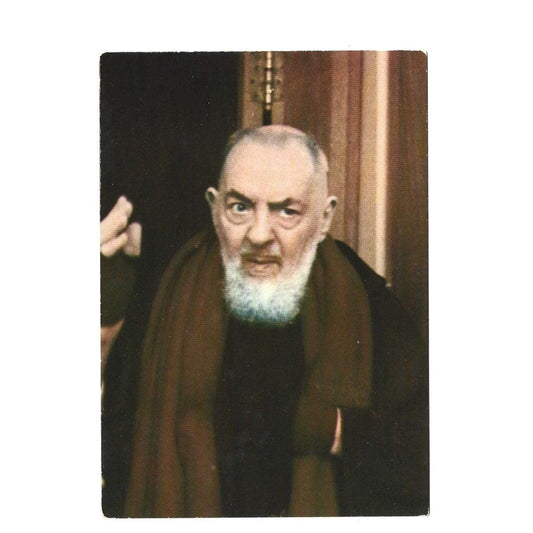 Catholically Holy Card St. Padre Pio - Postcard - Saint Father Pio Picture
