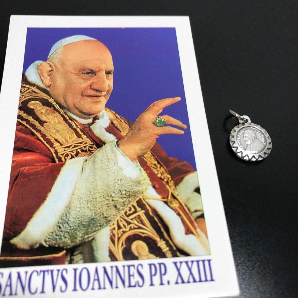 St. Pope John Xxiii -2Nd Class Relic - Medal Pendant Charm-Catholically