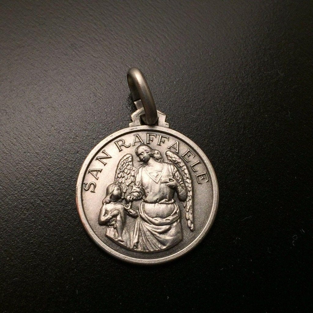 Saint raphael the archangel on sale pendant