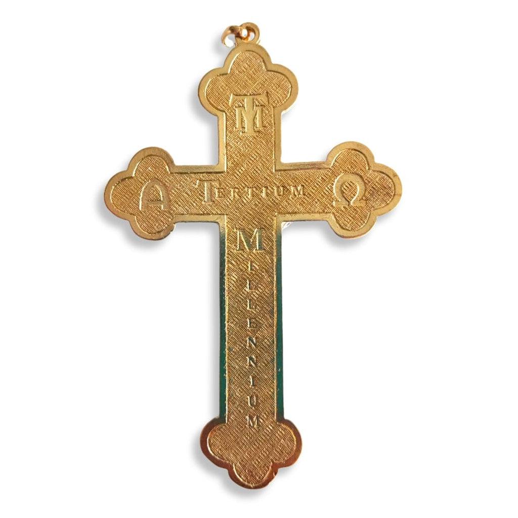 Catholically Crucifix Tertium Millenium Budded Cross - Blessed by Pope