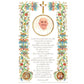White Cloisonne Rosary Virgin Mary - Blessed By Pope Francis-Catholically