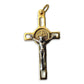 White Cross St. Benedict - Tiny Pendant - Rosary Parts - Crucifix-Catholically