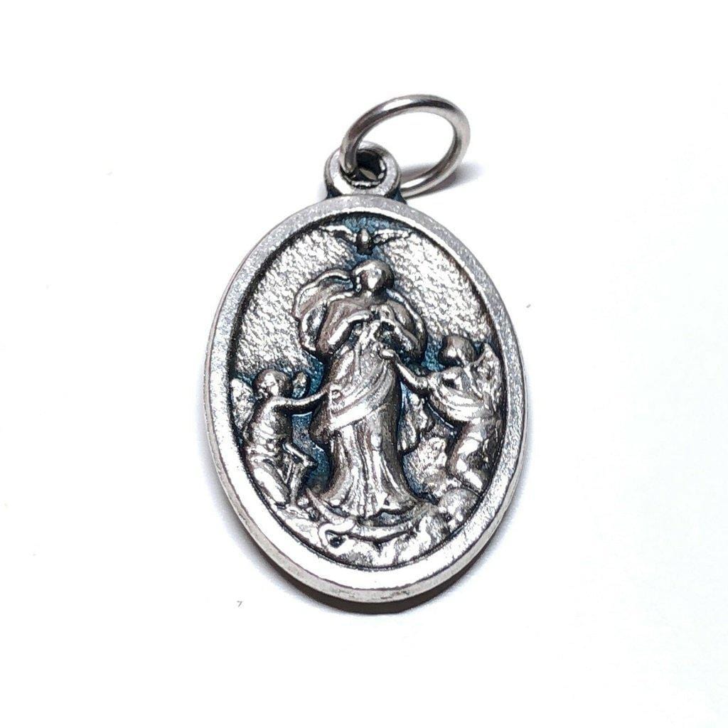 Wonderful Pope Francis Medal - Mary undoer of  knots - Blessed Charm - Pendant - Catholically