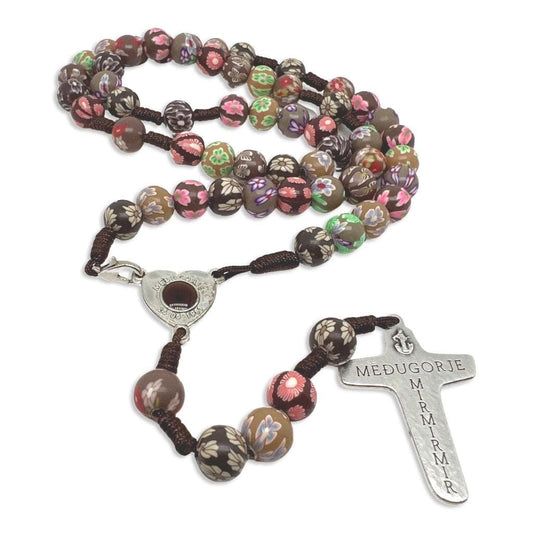 Catholically Rosaries Wonderful Rosary Hand Made By The Nuns of Medjugorje - Blessed By Pope