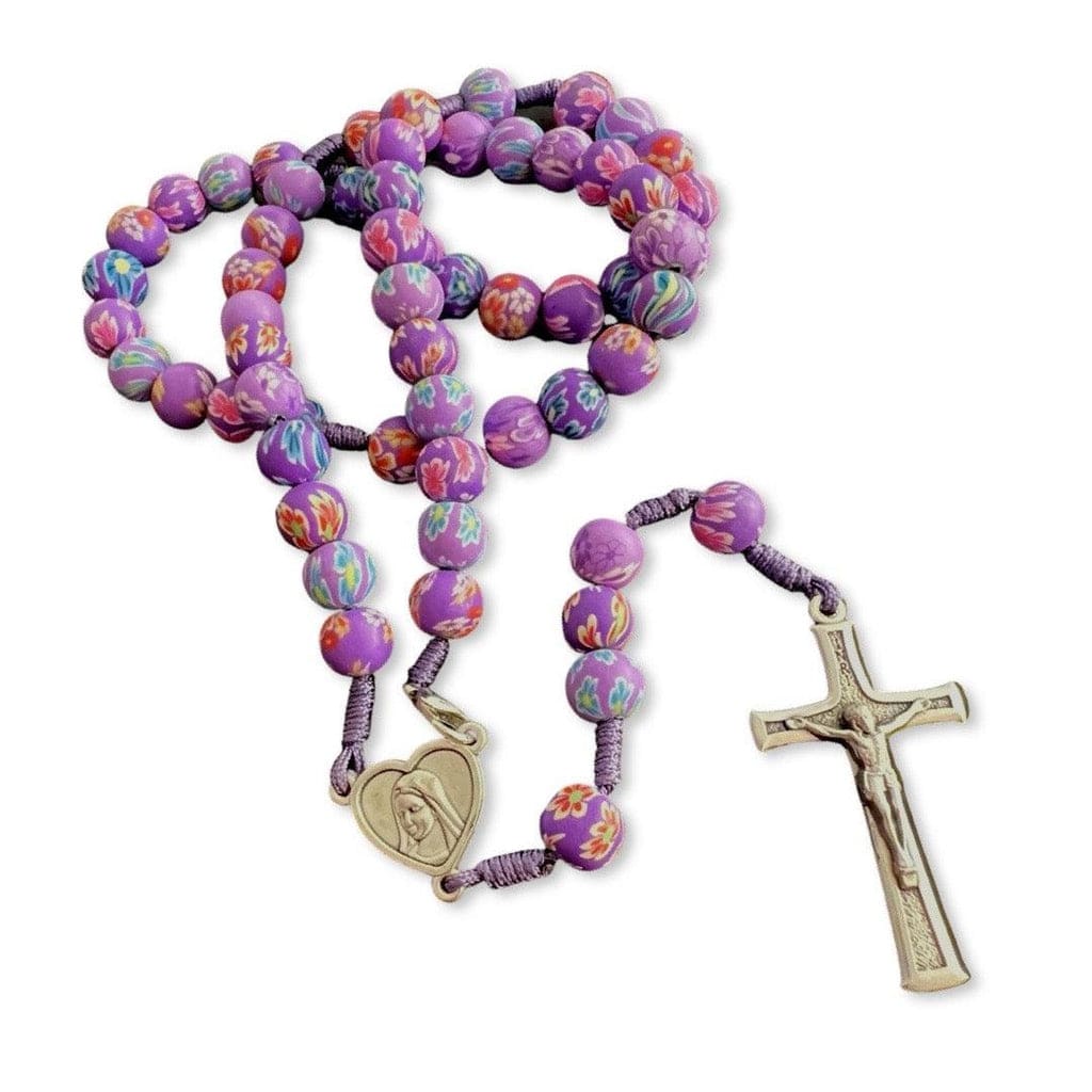 Catholically Rosaries Wonderful Rosary With Relic Of The Holy Ground Of Medjugorje -Blessed By Pope
