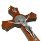 WOOD Wall hanging cross - Crucifix - Blessed - Christian - corpus - wooden-Catholically